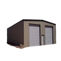 Kits de construction de carport et de garage en structure métallique préfabriquée moderne - Atelier et entrepôt industriels sur mesure
