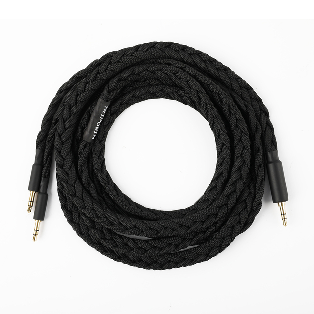 New Products Tripowin GranVia Handmade Headphone Replacement Cable High Quality Durable Cable High Purity Headphone Cable