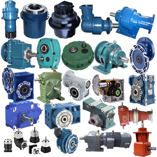 Bevel Agricultural Cycloidal Cyclo Helical Planetary NMRV Gear Box Servo Motor Wheel Winch Slew Track Drive Worm Speed Reducer