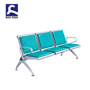 Sillas de espera Bao Xian BX-T83, fila de sillas con pasamanos para asientos en aeropuertos, hospitales y estaciones. - Product Image 3