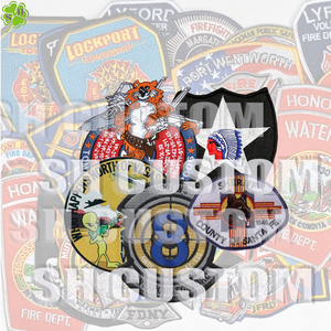 Benutzer definiertes 2D 3D PVC Logo Patch Aufgenähtes Gummi-Klett material - Product Image 2