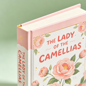 Libro con Copertina Rigida 'La Dama delle Camellie' Personalizzato OEM, Vendita all'Ingrosso di Romanzi Classici - Product Image 2