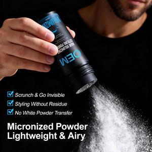 Polvo Voluminizador para el Cabello OEM con Almidones de Arroz, Maíz y Patata para Control de Grasa, Volumen Instantáneo y Levantamiento de Raíz, Marca Privada 12g - Product Image 4