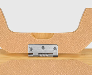 Bamboo Sofa <strong>Tray</strong> Table Clip on Side Table for Wide Couches Arm, Foldable Couch <strong>Tray</strong> with <strong>Rotating</strong> Phone Holder - Product Image 6
