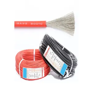 Super Soft In Stock 200m Tinned Copper Binding Wire 16 gauge 18 awg 24awg Silicone Wire