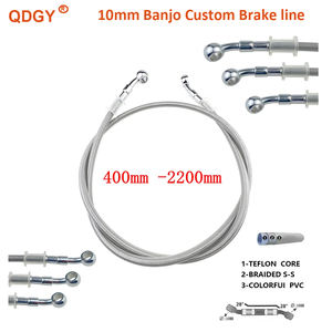 Manguera de Freno para Motocicleta, Cilindro Maestro, Línea de Freno, Accesorios para Pit Bike, de 400mm a 2200mm para Xr250r <span class=keywords><strong>Honda</strong></span> Cr Xr650r Kx <span class=keywords><strong>250</strong></span> 450 Crf - Product Image 1
