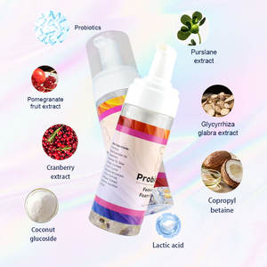 Kaşıntı kadın vajinal samimi temizlik probiyotik yıkama kaldırmak 100% doğal otlar organik hijyen köpük probiyotikler Yoni yıkama - Product Image 2