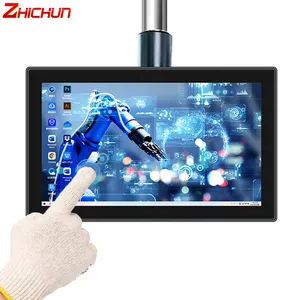 21 Inch Lcd Monitor Portable PC Wall Mount Monitor Capacitive Industrial Glove Touch 10 Point Touch Monitor Manufacturer