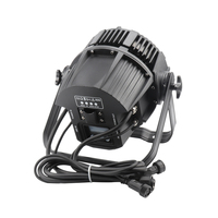 Projecteur PAR LED étanche en aluminium 54x3 RGB 3-en-1 pour éclairage de scène extérieur, 54 LED, 54 pièces
