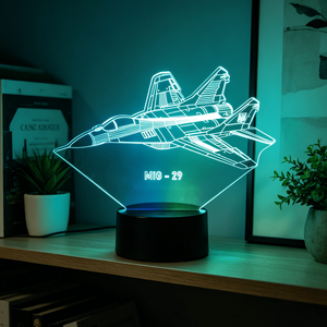Colorful Changing <b>LED</b> Night Lamp 3D Table <b>Light</b> with Double Color Base Luminous Acrylic Lamp for Kids Bedroom Room Decoration - Product Image 3