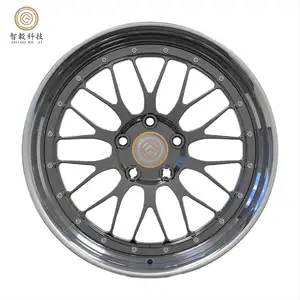 ZhiGu Alloy Wheel Rim For Model 2 Piece Alloy Wheel Customize 17/18/19/20/210/22/23/24 Inch Foeged Wheel