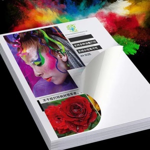 Tear A4 tự dính giấy in tự dính Pet <span class=keywords><strong>Matte</strong></span> phun laser in ấn nhãn dán A4 giấy PP tổng hợp giấy - Product Image 4