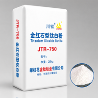 Dioxyde de titane rutile de qualité industrielle Jintai CAS 13463-67-7 Pureté 94% Procédé au chlorure Peintures TiO2 Oxyde