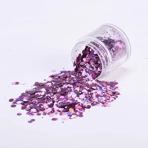 12 Colors Chunky Cosmetic Glitters Sparkle Makeup Glitter for Festival Party Face Body Hair Nail eye Decoration