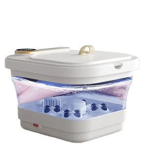 Portatile multifunzione Shiatsu massaggio ai piedi <span class=keywords><strong>Spa</strong></span> rilassante bolle di riscaldamento motorizzato <span class=keywords><strong>Pedicure</strong></span> pieghevole pediluvio <span class=keywords><strong>Spa</strong></span> - Product Image 1