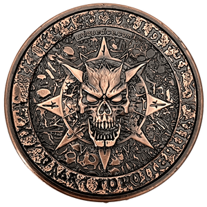 Personnalisable 7-en-2 Dual-spin Wheels Random <span class=keywords><strong>King</strong></span> <span class=keywords><strong>Dice</strong></span> pour RPG Square & D20 Release Stress & Enhance Gameplay in DND Games - Product Image 1