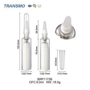 Flacon compte-gouttes d'huile de 8 ml, conteneur de sérum, logo personnalisé, flacon en plastique avec compte-gouttes, flacon compte-gouttes vert - Product Image 2