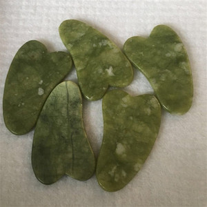 Gua Sha <b>Scraping</b> Massage Face Green Rose Quartz Jade Guasha <b>Board</b> Scraper Tool Natural Jade Gua Sha Stone <b>Board</b> Massage R1189 - Product Image 6