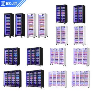 Double Door Beer Cooler Freezer Refrigeração Equipamentos para Armazenagem Supermercado Suprimentos Exibição Geladeira Necessidades - Product Image 4