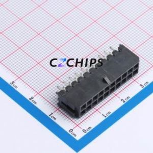 WAFER-MX3.0-20PZZ Wire-to-Board Pin Header Through hole Component THT,P=3mm Connector 2x10P 3mm Through Hole Micro-Fit MX 3.0 - Product Image 1