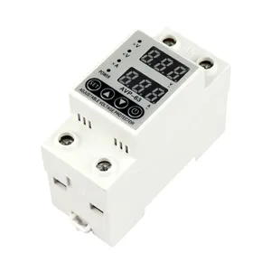 Naidian produce din rail voltage protector 40A/63A AVP-63 under Over voltage monitor adjust control voltage relay