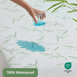 Protecteur de matelas en bambou AOSEN Premium, ultra doux, respirant, silencieux, pour le confort et la protection, fabricant - Product Image 2