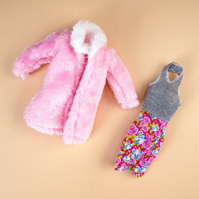 Pink Coat + Skirt (2-Piece Set)