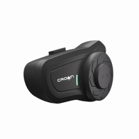 Casque Intercom pour Moto Crown Micro pour 2 Personnes, Plastique ABS, Étanche IP65, Qualcomm 5.1, Batterie 700 mAh