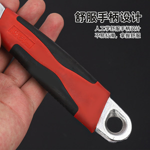 Llave Inglesa Ajustable Worx de 8 Pulgadas, Acero al Carbono, Mordaza Dentada, Mango Antideslizante, Acabado Plateado de Grado Industrial - Product Image 4