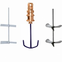 Agitateur monté en hauteur de 110 kW pour réservoir de conditionnement de produits épais, fabrication chinoise, livraison directe d'usine