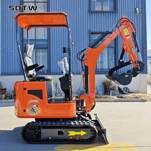<span class=keywords><strong>Mini</strong></span>-excavatrice hydraulique SDTW CE EPA <span class=keywords><strong>de</strong></span> 1 tonne (1000 kg) d'occasion pour exploitation agricole, moteur diesel, chenilles, <span class=keywords><strong>mini</strong></span>-excavatrice à godet - Product Image 1