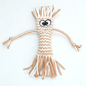 Dog <b>Toy</b> Cotton Rop Doll Knot <b>Toy</b> Sound Resistant Bite Resistant Small and Medium-sized Dog Pet Supplies - Product Image 6