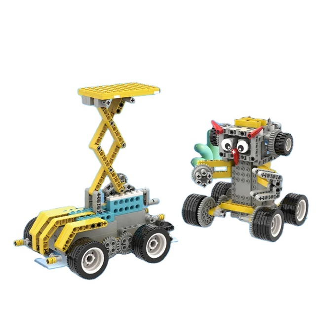 BC-110 MOC 1:35 Scale Educational Programming Robot Construction Toy ABS Plastic Building Blocks 702pcs DIY Model Sets Unisex