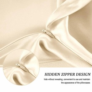 Taie d'oreiller en soie personnalisée Taie d'oreiller en soie de mûrier pure - Product Image 4