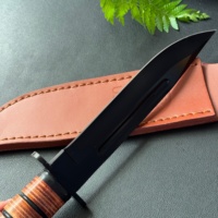 Couteau tactique de survie de haute qualité KB 1217, haute dureté, tranchant, pour la chasse, le camping en plein air, la défense personnelle, OEM personnalisé