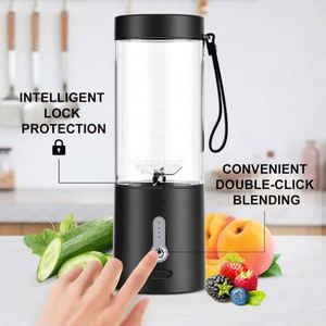 Aplicación Inteligente para el Hogar, Mini Licuadora Eléctrica Personal, Licuadora Portátil Recargable por USB - Product Image 3
