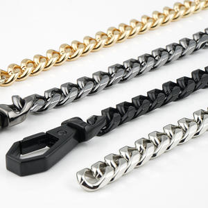 लक्जरी काले हैंडबैग बैग सामान श्रृंखला का पट्टा आपूर्तिकर्ताओं के लिए Gunmetal श्रृंखला बैग पर्स संभाल पट्टा चांदी बैग श्रृंखला हैंडबैग - Product Image 2