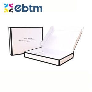 Biểu Tượng Tùy Chỉnh In Phân Hủy Sinh Học Có Thể Tái Chế Kraft Sóng Có Thể Gập Lại Các Tông Bưu Phẩm Hộp Bốn Màu In Ấn Cho Vận Chuyển - Product Image 6