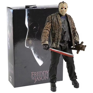 NECA39725 Freddy Vs Jason Action Figure in PVC da 7 Pollici, Modellino da Collezione a Tema <span class=keywords><strong>Film</strong></span> e TV, Giocattolo in Scatola - Product Image 1