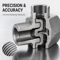 Pièces métalliques imprimées en 3D pour l'industrie automobile Chine Service d'impression 3D Pièces fonctionnelles Prototypage rapide OEM ODM 1 pièce MOQ 0,1-0,5 mm
