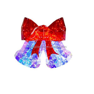 PRINTEMPS PLANTATION Glowing Gros Cloche Arbre De Noël Ornements Suspendus Décorations De Noël - Product Image 4