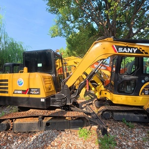 Factory Supplies Original Japanese Second-hand Construction Machinery: Excavator 7.5 Tons, SANY SY75C Crawler Excavator - Product Image 1