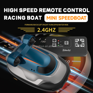 LK Toys - Barco de Control Remoto de Alta Velocidad, 2.4G, Mini Barco <span class=keywords><strong>RC</strong></span>, Barco de Carreras a Control Remoto para Niños, Regalo - Product Image 2