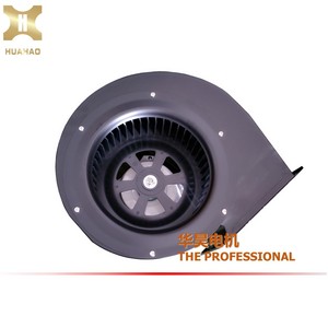 พัดลมแบบแรงเหวี่ยง Hua Hao Fj 240 ขนาด 240 มม. พัดลมระบายอากาศสำหรับหม้อไฟไร้ควัน ตัวเครื่องเหล็ก ใบพัด PP สำหรับเตาบาร์บีคิว - Product Image 3
