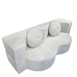 Sofá Seccional Modular Comprimido en Esquina, Empacado al Vacío, Espuma de Alta Densidad, <span class=keywords><strong>Muebles</strong></span> de Compresión sin Marco, Exportación al por Mayor - Product Image 2
