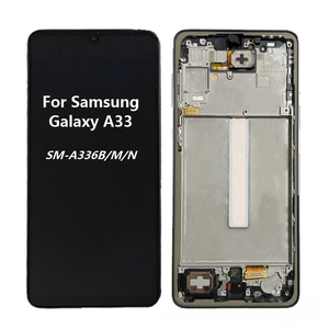Pantalla Táctil Super AMOLED Original de Alta Calidad para <span class=keywords><strong>A33</strong></span> 5G SM-A336, Reemplazo de Pantalla con Marco, 6.4 Pulgadas, 1 Año de Garantía - Product Image 1