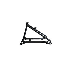 Cadre de vélo pliable Brompton en alliage de titane ultra-léger et portable tube de tête pliant fourche avant étagère de fourche arrière cadre de vélo - Product Image 6