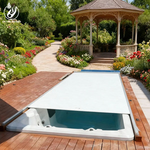 Couverture de <span class=keywords><strong>piscine</strong></span> automatique Water Crown Premium, protection contre la poussière, durable, de haute qualité, pour jacuzzi. - Product Image 4