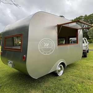 2025 <b>Mobile</b> Food Truck With Full <b>Kitchen</b> Ice Trailer Hot Dog Food Cart USA Customized Food Trailer - Product Image 6