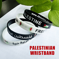 Écharpe en soie de qualité supérieure 3x5 Grade B, bracelet et sac drapeau palestiniens haut de gamme, Free Palestine